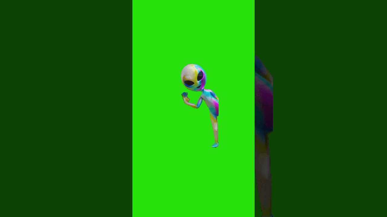 Alien Green Screen Video l Alien Green Screen 
