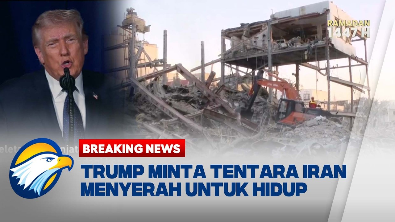 TAK HANYA MENGHANCURKAN, TRUMP JUGA ANCAM TENTARA IRAN