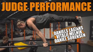 Judge Performance - Daniels Laizans Vitaliy Melnik Daniel Sorensen