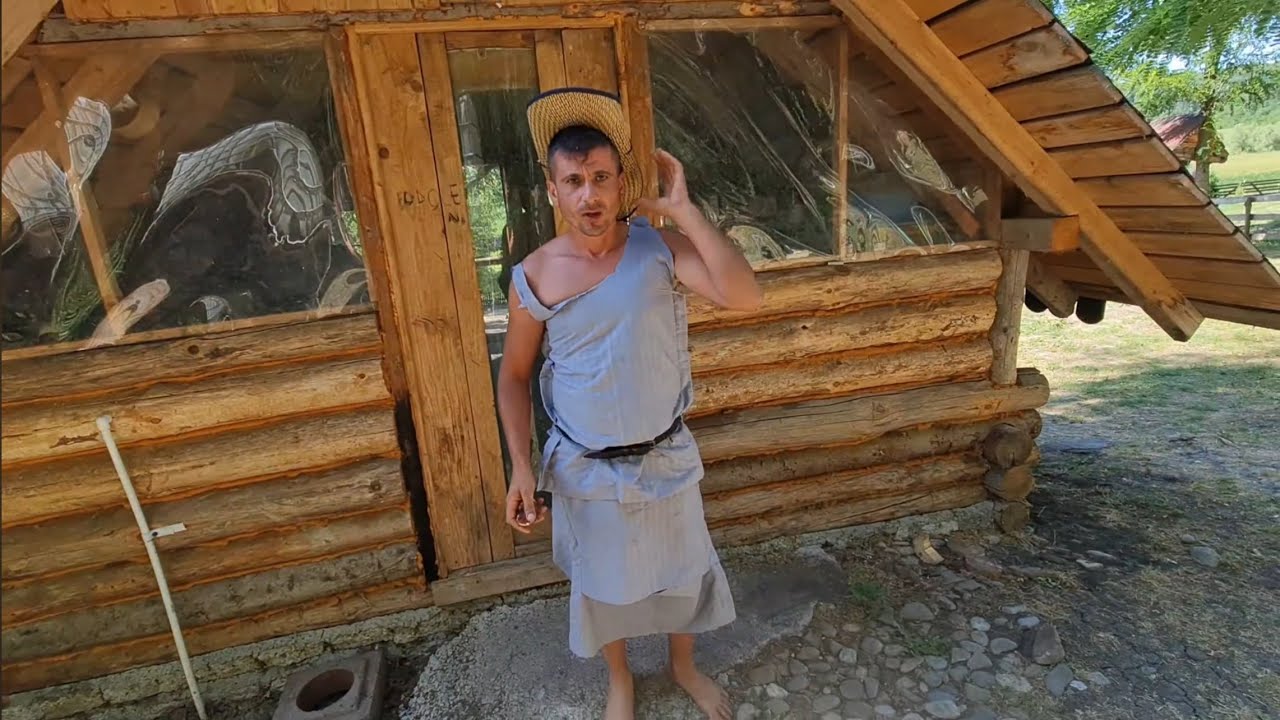 M a pus să-i spăl chiloți 😱 Costica  e pasă pentru o zi la căsuța din pădure !!