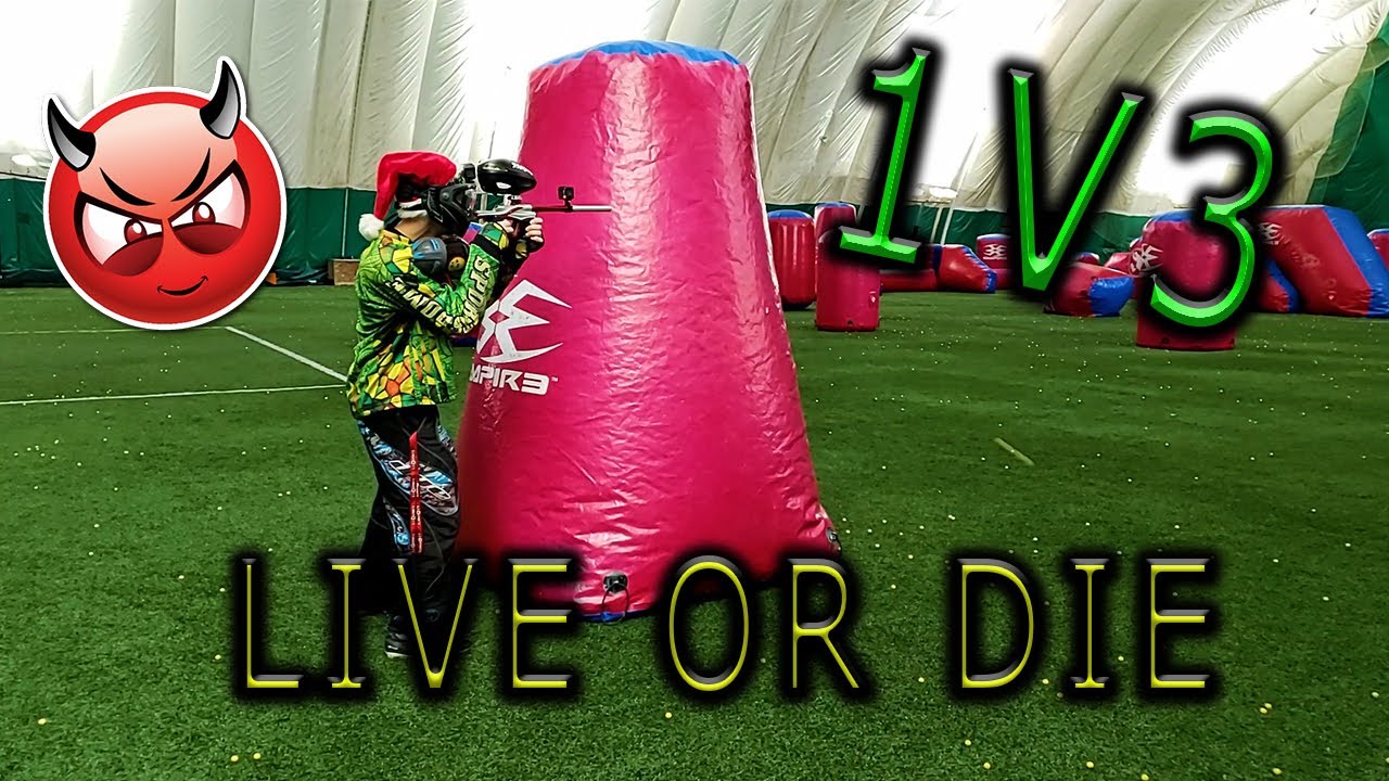 No Time To Die // Paintball Speedball 1v3 // Moncton Sportsdome YouTube