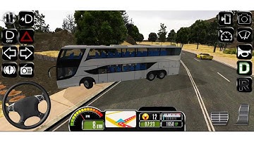 Bus Simulator Original #6 New Bus Driving In San Diego (Ovilex Soft)  - Android Gameplay