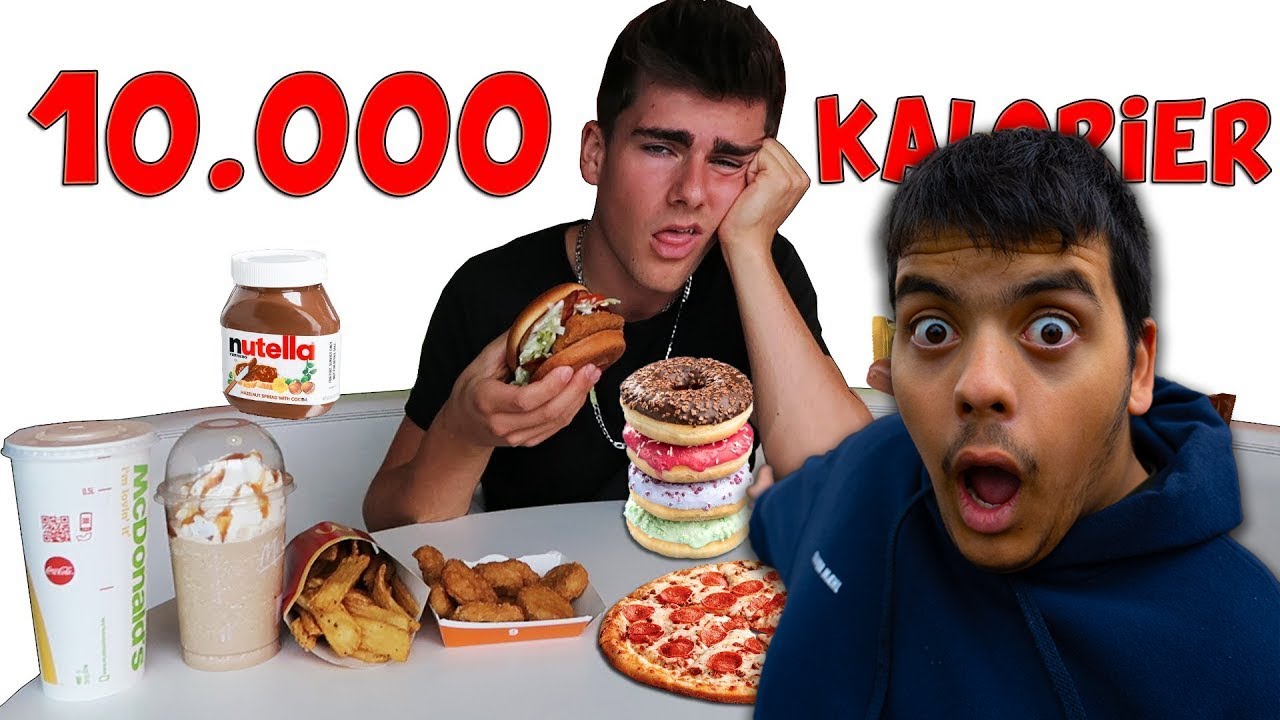 Jeppe spiser kæmpe mange kalorier