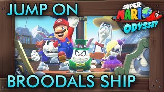 What Happens When You Jump on Broodals Airship in Super Mario Odyssey?