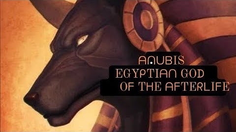 ∆ Anubis ∆ Egyptian Sound To Connect With The God Of The Afterlife