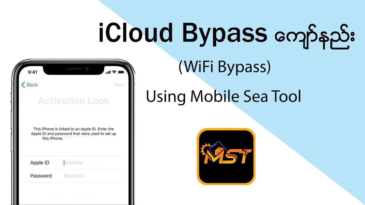iCloud Bypass လုပ်နည်း _ WiFi Bypass _ Using Mobile Sea Tool