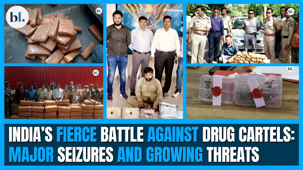 Explained | India’s fierce battle against drug cartels: Major seizures and growing threats