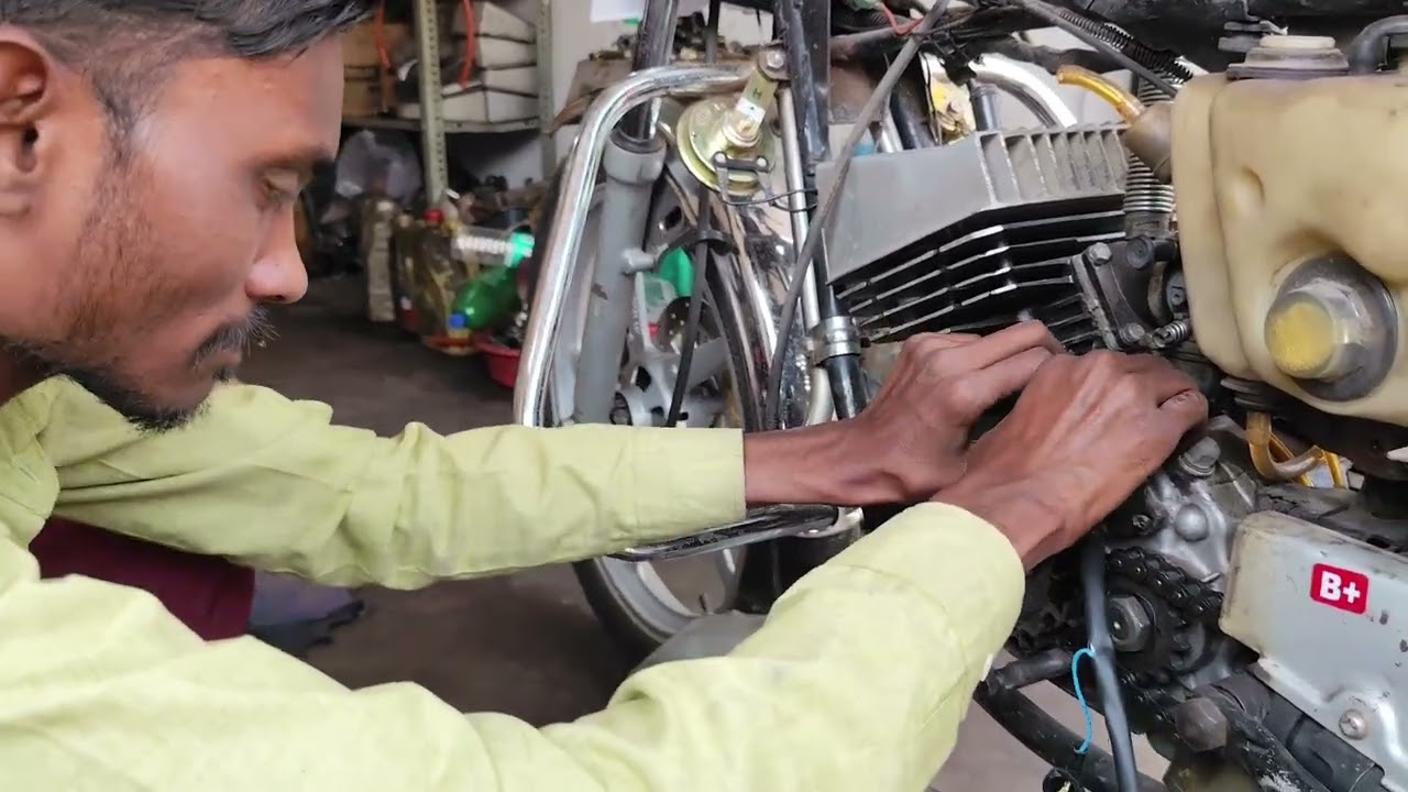 Yamaha Rx king installation magnet coil good information complete video