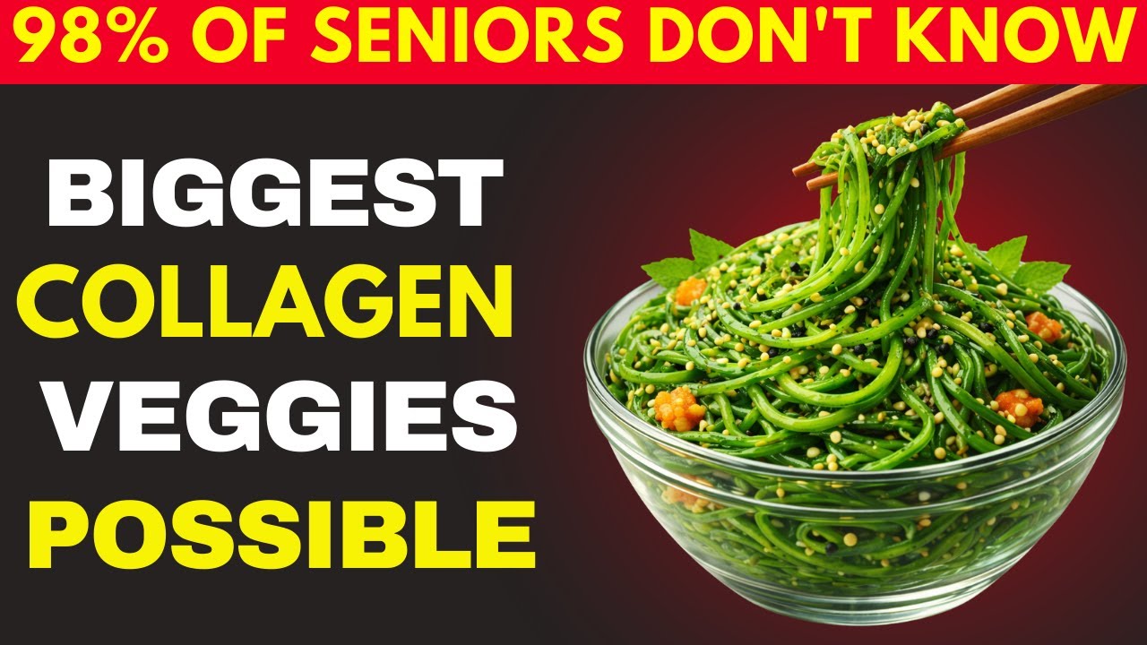 Over 60? These 8 Vegetables Help Collagen, Mobility & Nerve Function