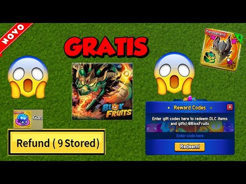 CORRE!! NOVO CÓDIGO DA FRUTA 🐲DRAGON🐲 PERMANENTE NO BLOX FRUITS