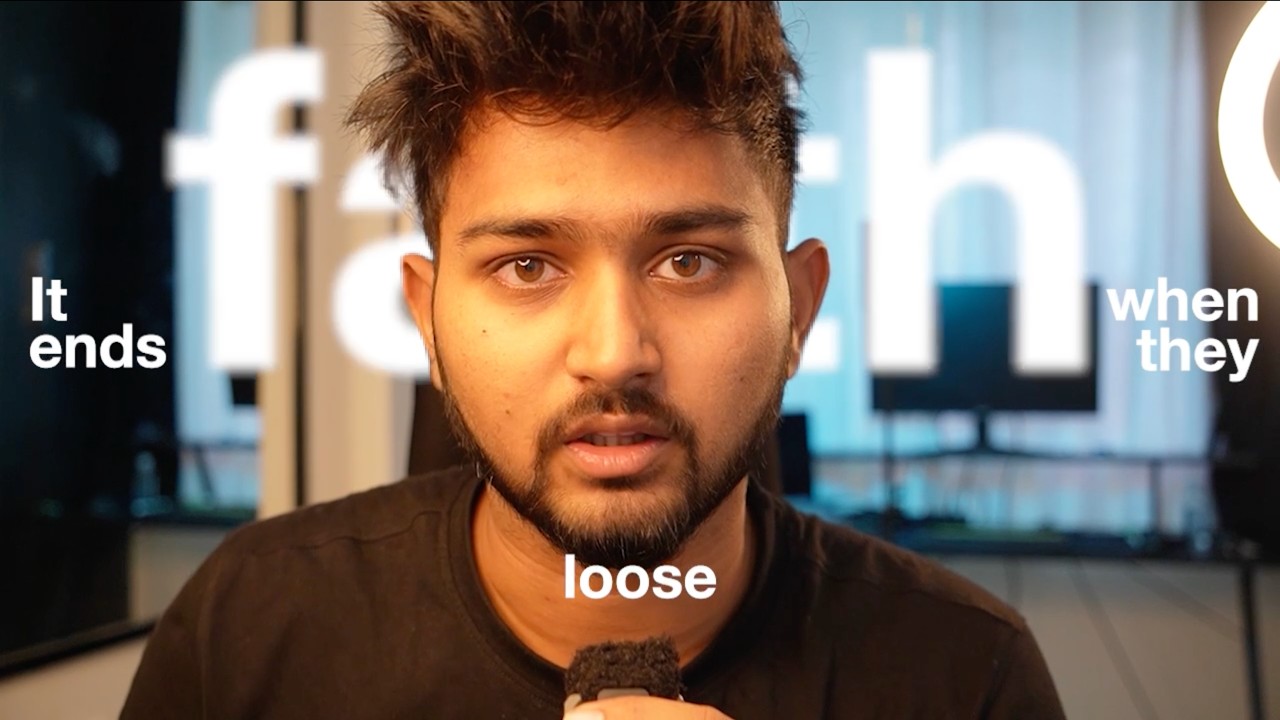 I edited tharun speaks video