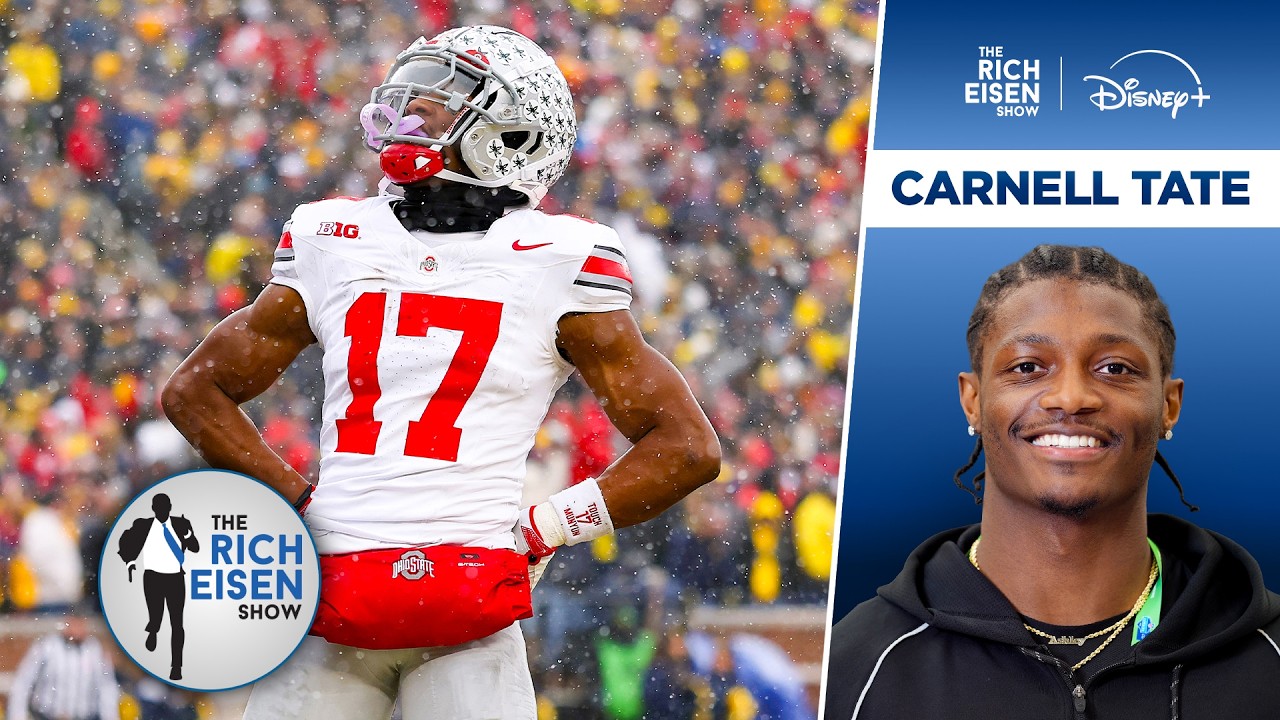 OSU WR Carnell Tate on Which Teams are Showing Most Interest Pre-NFL Draft | The Rich Eisen Show