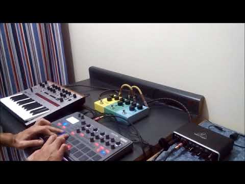 live ambient jam 1 (korg monologue, electribe 2)