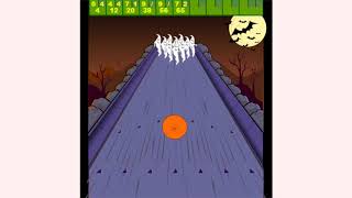 How to play Halloween Bowling game | Free online games | MantiGames.com screenshot 5