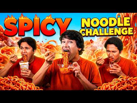I Tried the Spiciest Noodles! 🌶️🔥