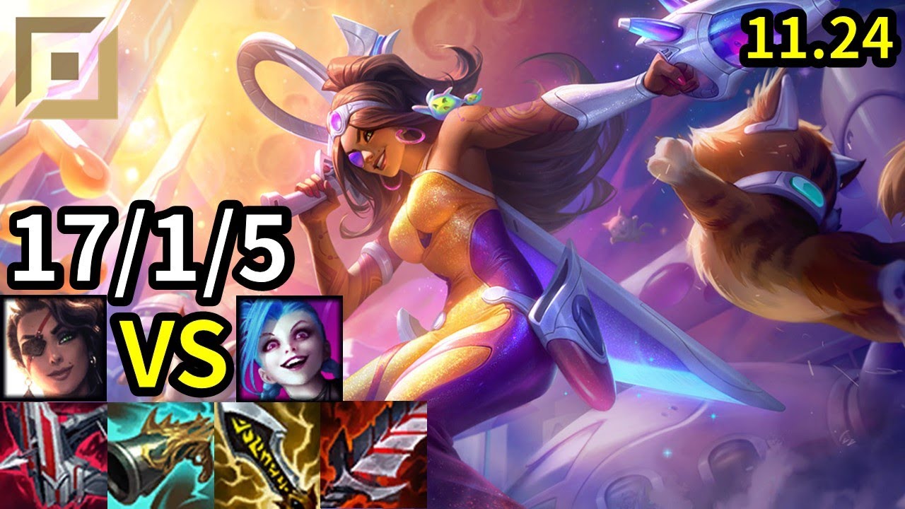 Samira ADC vs Jinx - KR Challenger | Patch 11.24