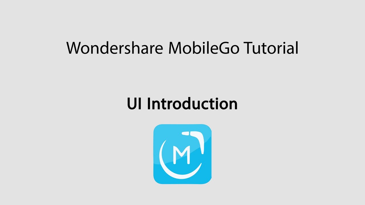 MobileGo: User Interface Overview iphone data recovery software