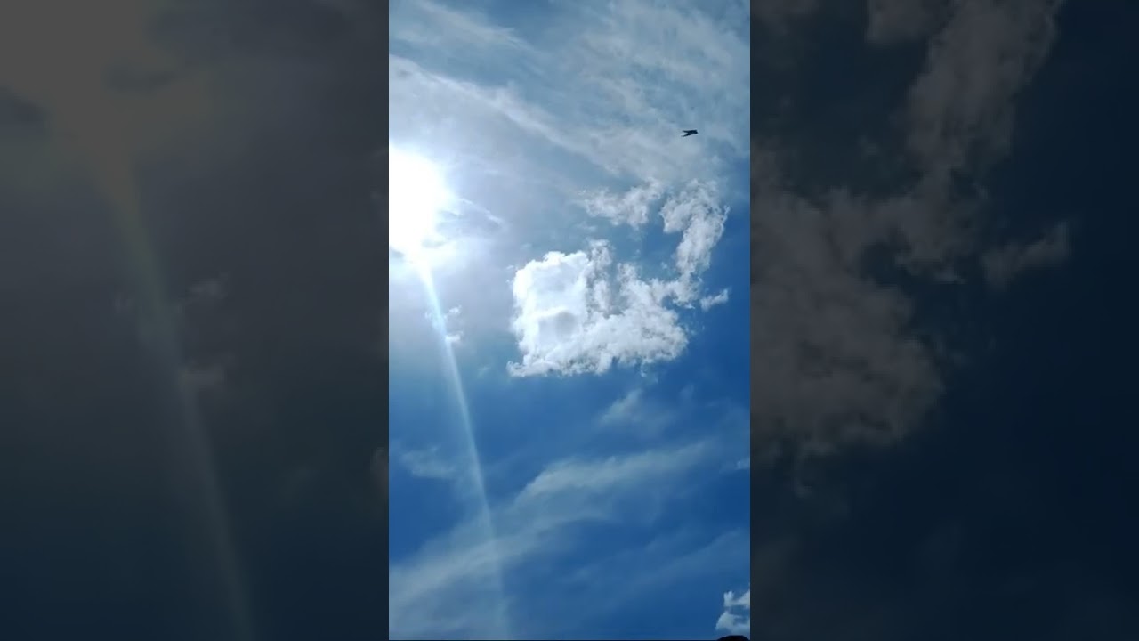 White Clouds with Blue Sky 