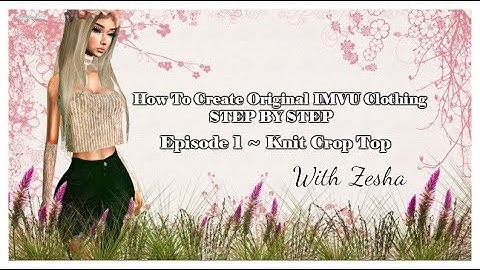 IMVU~How To Create A Knit Turtle Neck Crop Top