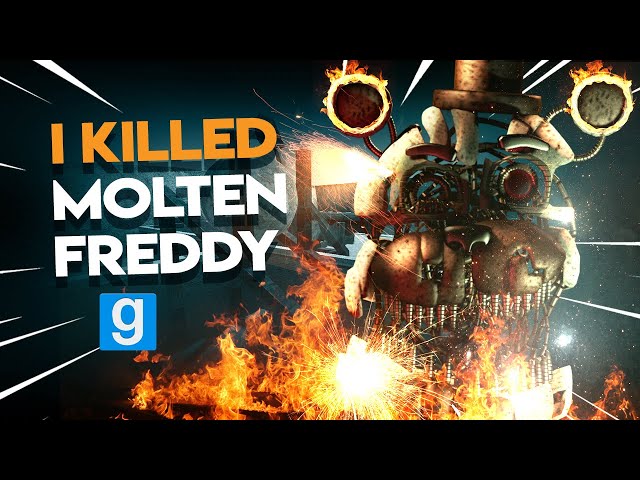 Funtime Freddy transforms into Molten Freddy behind desk - Five Nights at  Freddy's: Security Breach 