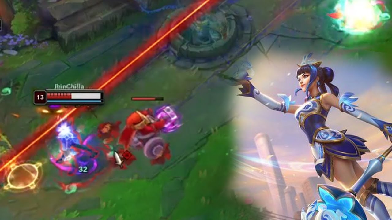 LUX GamePlay Soloq -  /LUX vs LEBLANC  - League Of Legends