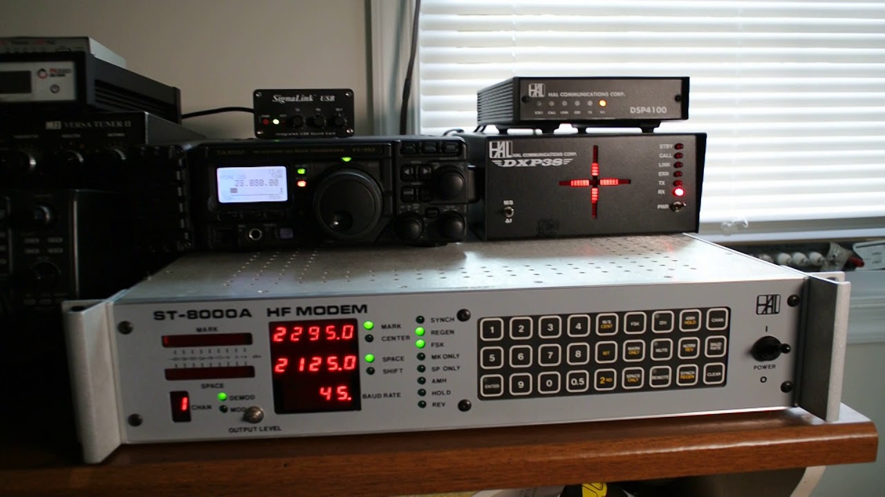 HAL Triumvirate Does RTTY - YouTube