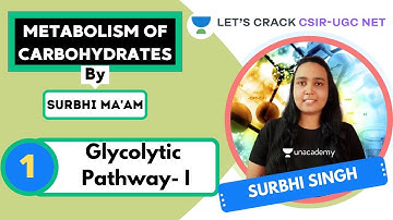 Glycolytic Pathway- I | Metabolism of Carbohydrates | CSIR - UGC NET | Surbhi Singh