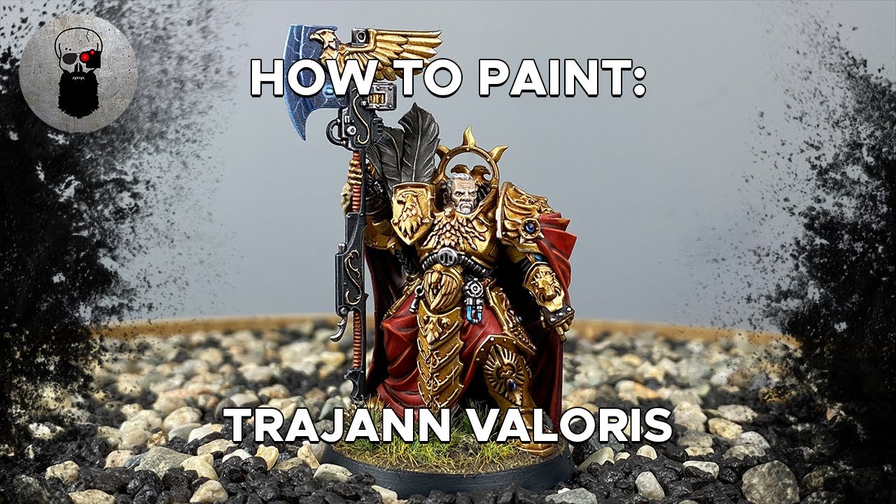 Contrast+ How to Paint: Adeptus Custodes Captain-General Trajann Valoris