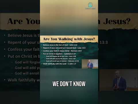 Have you been putting off your response to Jesus's call?