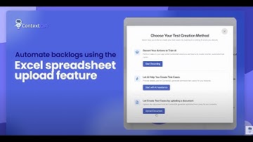 🚀 Automate Your Test Cases in SECONDS with AI! 🤖 | ContextQA Automates Your Backlogs