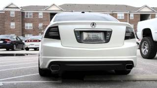 ATLP Exhaust Cold Start 09 Acura Tl Atlp Catback Exhaust Cold Start
