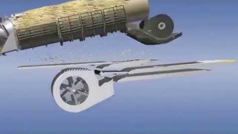 New Holland CR Tier 4A Combine Opti Clean system