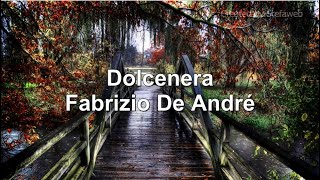 Fabrizio De Andrè - Dolcenera (Karaoke originale + cori)