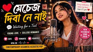 Message Diba Ne Nai ❤️ | মেছেজ দিবা নে নাই | New Assamese Love Song 2026 | Official Music Video screenshot 3