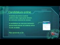 Candidatura online: pedido de senha