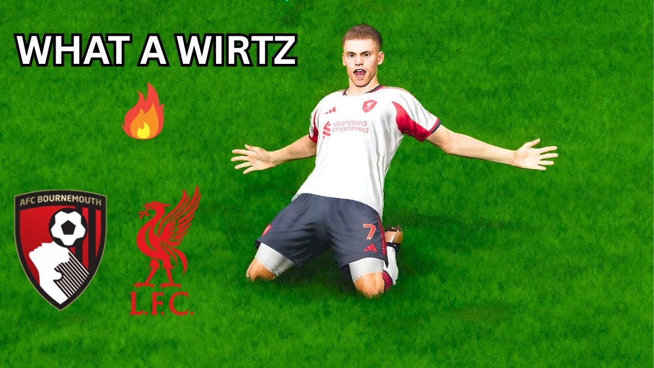 INSANE Wirtz🔥Bournemouth VS Liverpool 0-3 | Premier League Thriller!