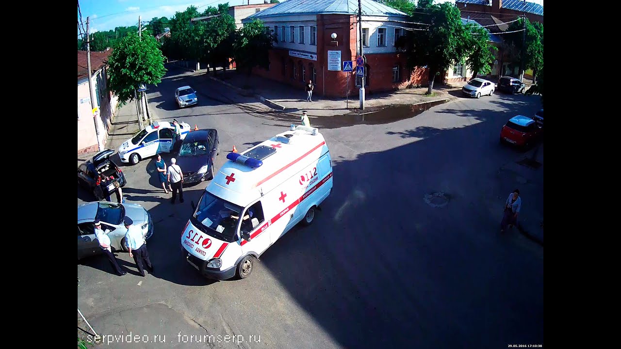 ДТП в Серпухове. Тройной удар на Citroen... 29 мая 2016г. ДТП в Серпухове. Тройной удар на Citroen... 29 мая 2016г.