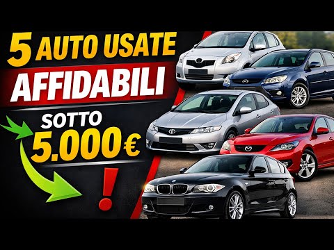 Video 5 AUTO USATE SOTTO 5000 € CHE COMPREREI OGGI!