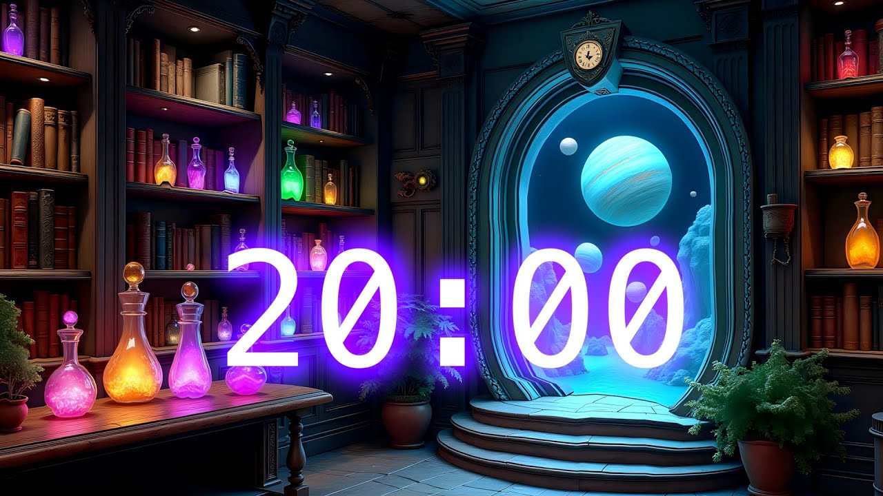 20 Minute Timer | Classroom Music | Portal to Other Worlds