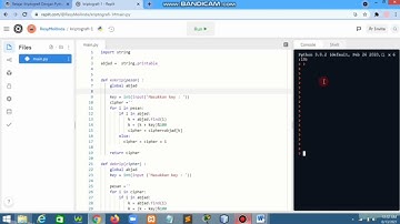 1. Tutorial Enkripsi dan Dekripsi( Kriptografi Cipher) menggunakan Phyton