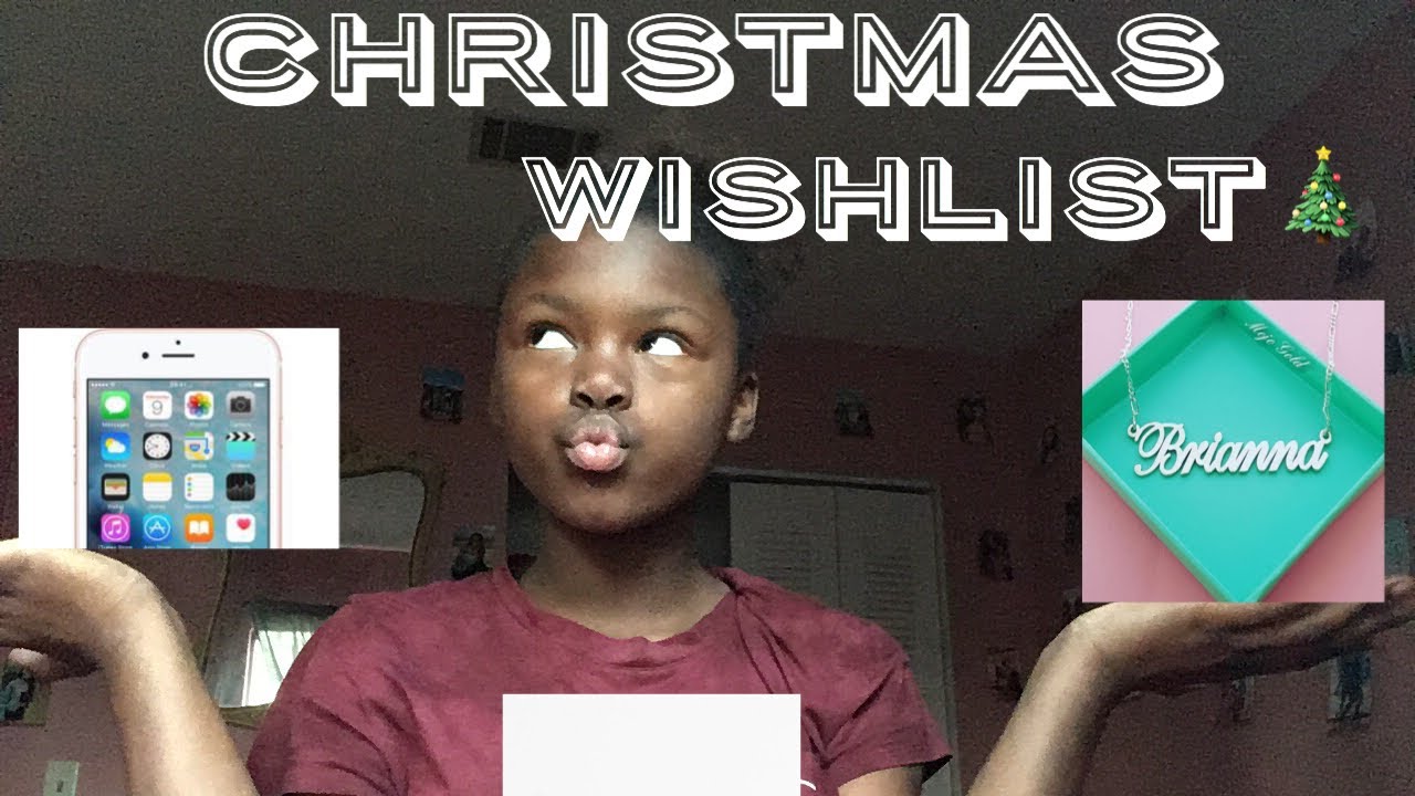Christmas Wishlist 🎄 - YouTube