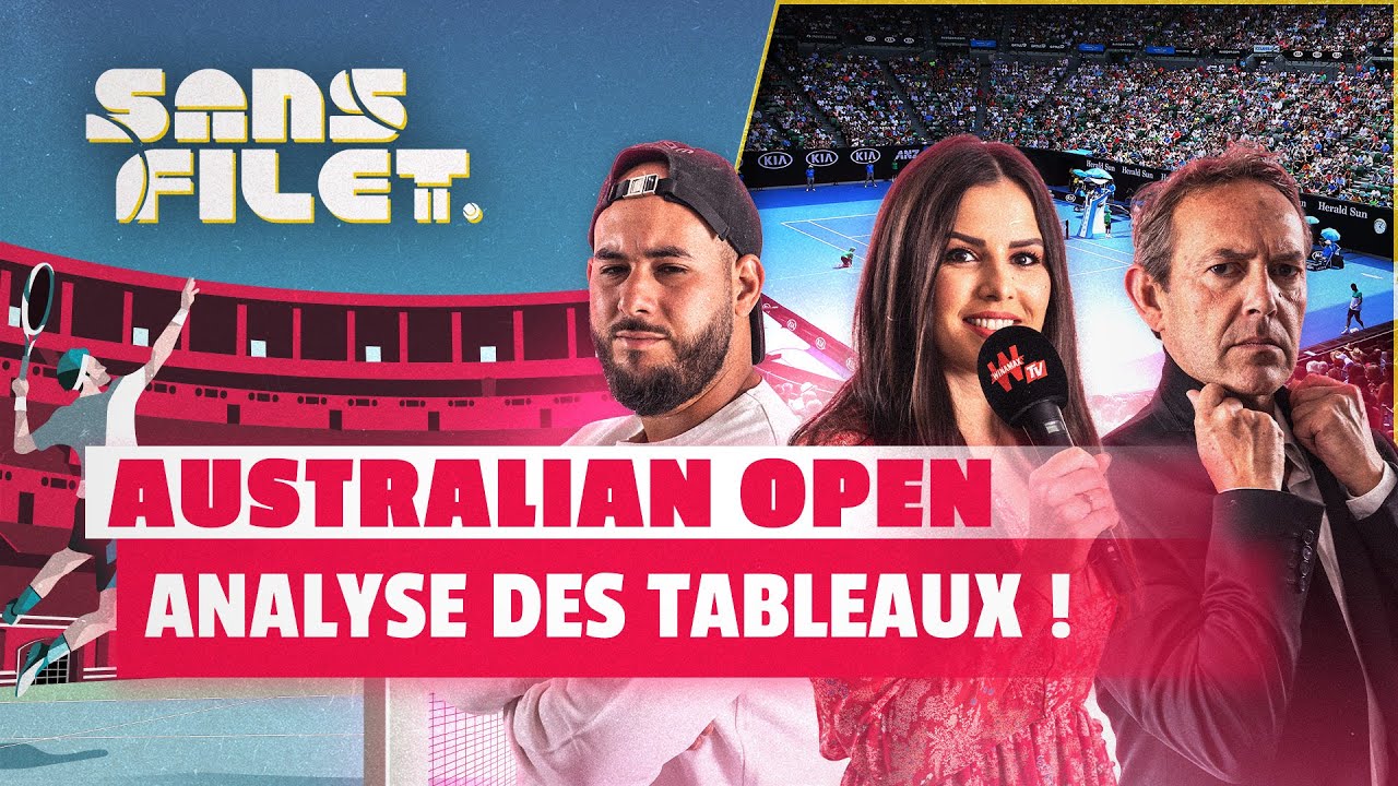 🎾 Tennis Australian Open 2022 : Analyse des tableaux ATP et WTA. (Sans