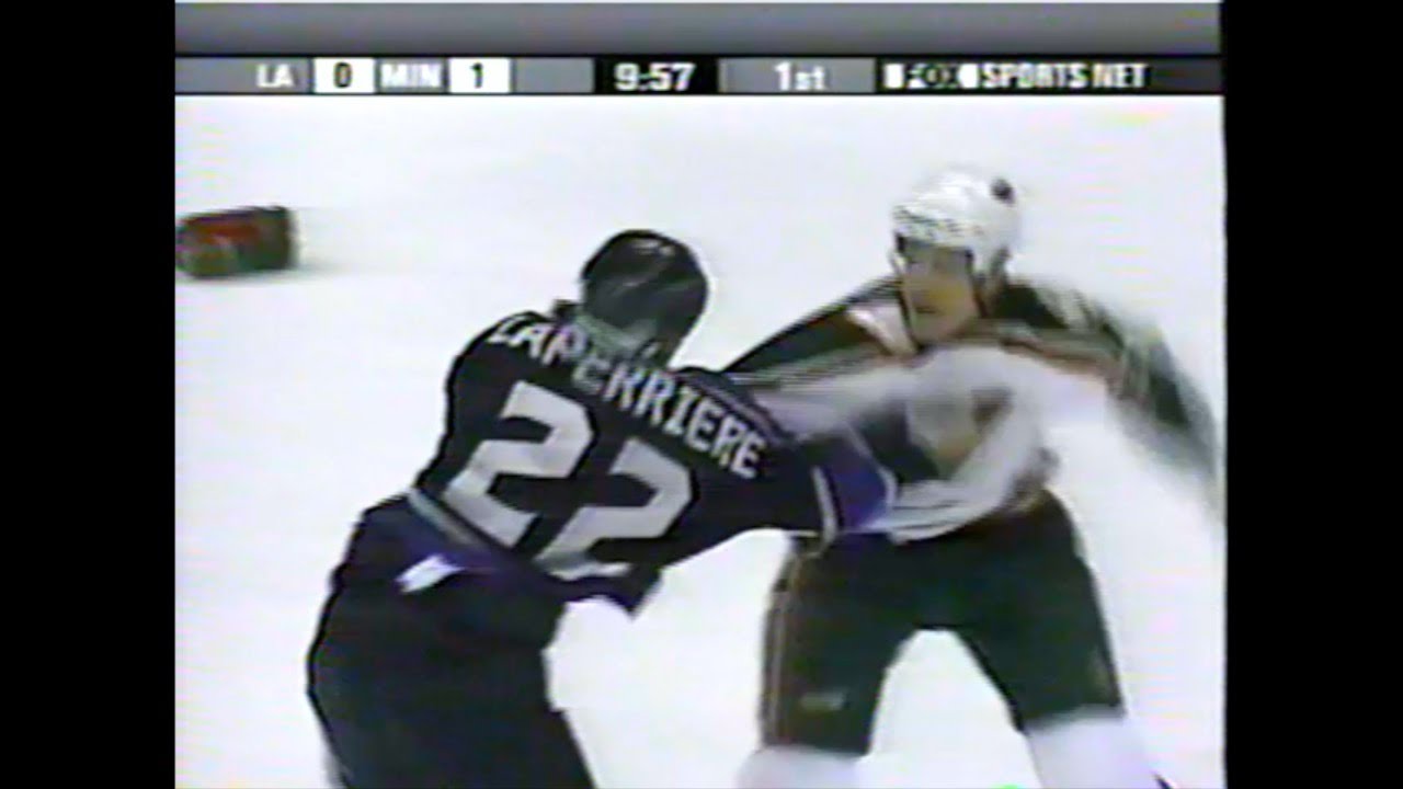 Ian Laperrière Vs. Jason Marshall Nov. 18th, 2001