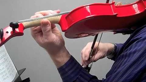 C Major Scale two octaves for violin