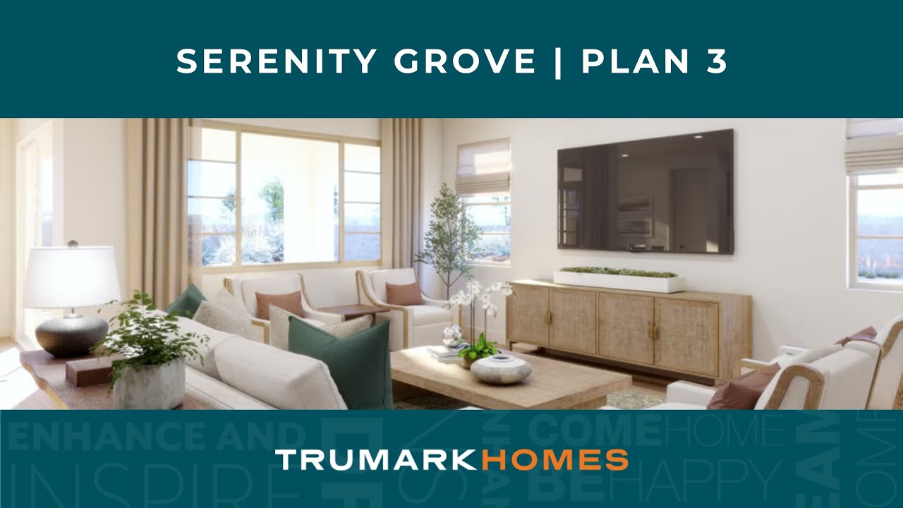 Serenity Grove By Trumark Homes |Plan 3 Model Rendering| Chino Hills, CA Video