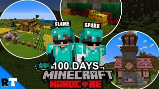 100 days in Minecraft Hardcore mod