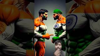 Indian 🇮🇳 Vs pakistani 🇵🇰 challenging video #facts #cartoon #ai #viral #funny #funniestvideo