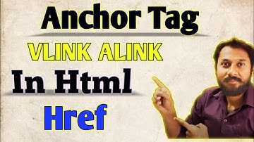 What is VLINK and ALINK  in html. part 20..In hindi By raghav sinha