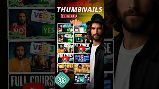 Make Viral AI Thumbnails 🚀✨ | (Easy Trick)