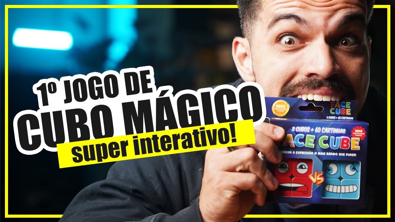 Jogo Expressões Faciais Cards e Cubos